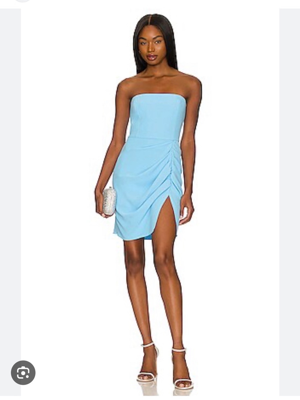 Amanda Uprichard Mohan Dress in Pacific